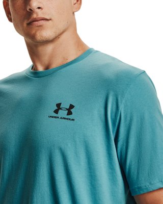 NEW Lot of 2 Under Armour Mens XL HeatGear Blue Short Sleeve Active T Shirt Tops